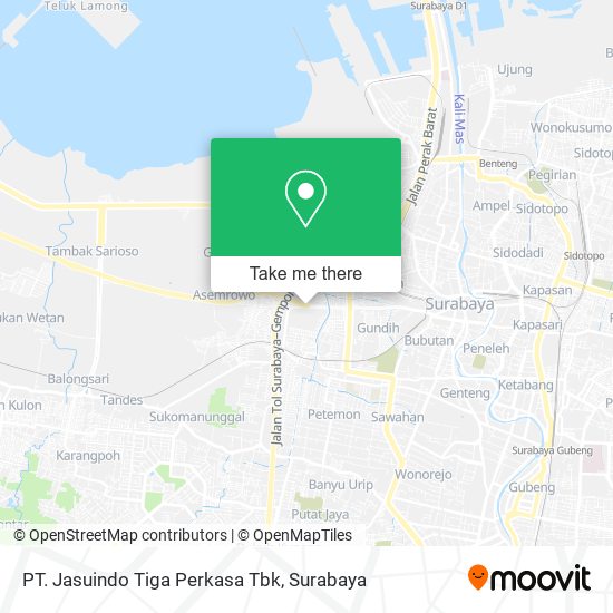PT. Jasuindo Tiga Perkasa Tbk map