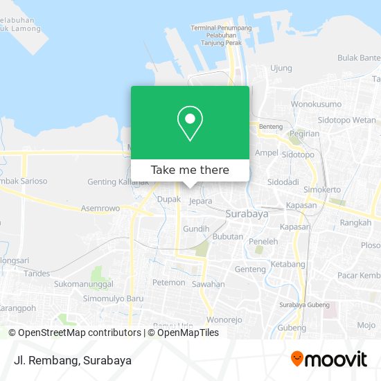 Jl. Rembang map