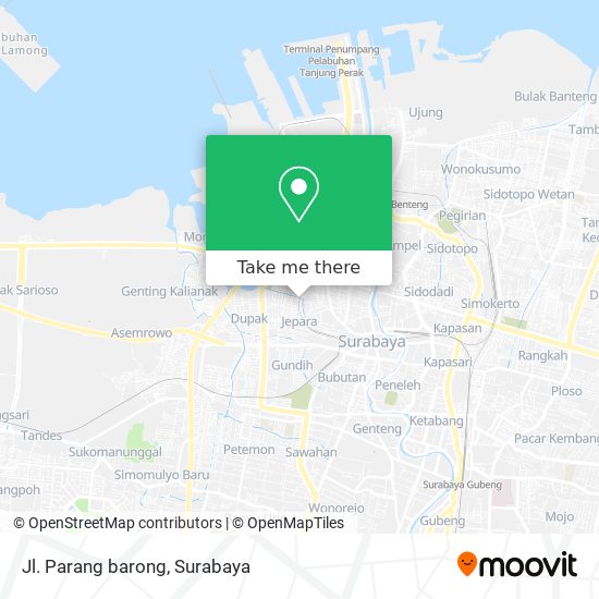 Jl. Parang barong map