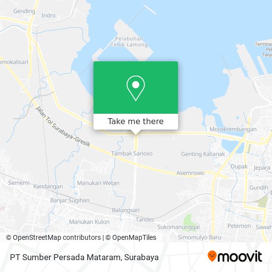PT Sumber Persada Mataram map
