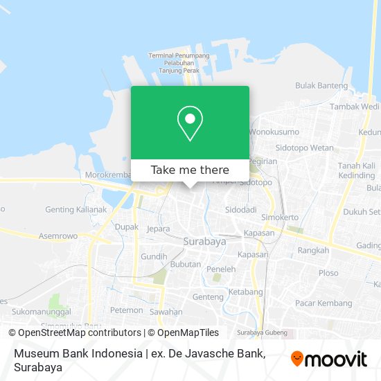 Museum Bank Indonesia | ex. De Javasche Bank map