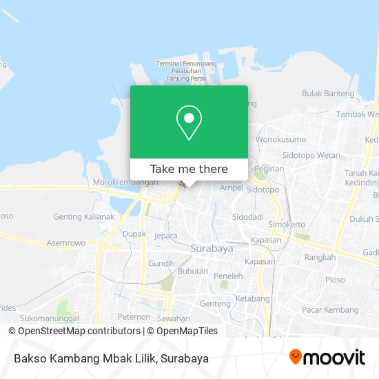 Bakso Kambang Mbak Lilik map