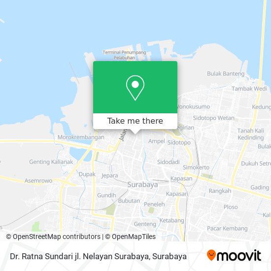 Dr. Ratna Sundari jl. Nelayan Surabaya map
