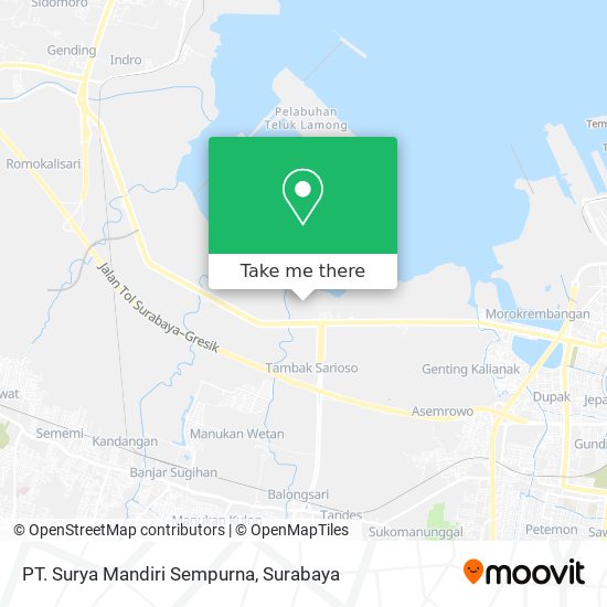 PT. Surya Mandiri Sempurna map