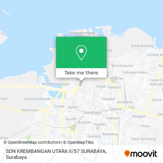 SDN KREMBANGAN UTARA II / 57 SURABAYA map