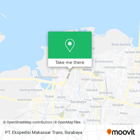 PT. Ekspedisi Makassar Trans map