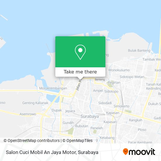 Salon Cuci Mobil An Jaya Motor map