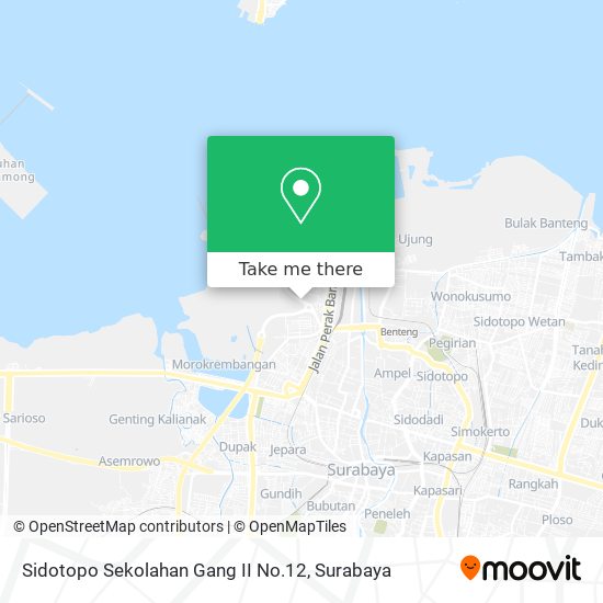 Sidotopo Sekolahan Gang II No.12 map