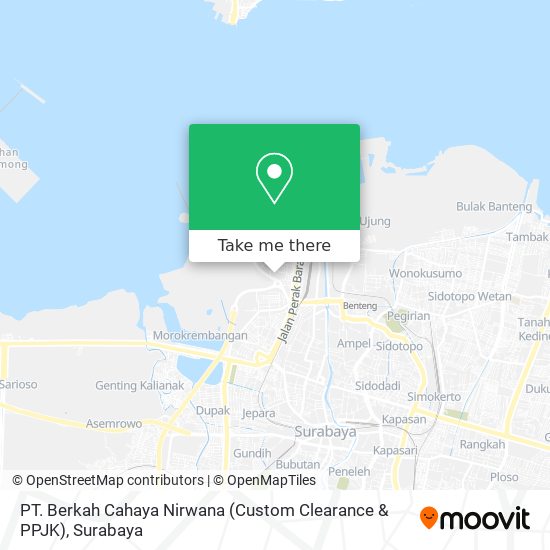 PT. Berkah Cahaya Nirwana (Custom Clearance & PPJK) map