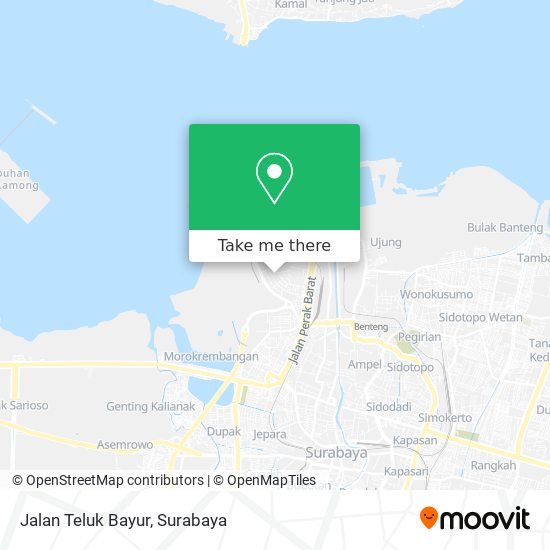 Jalan Teluk Bayur map