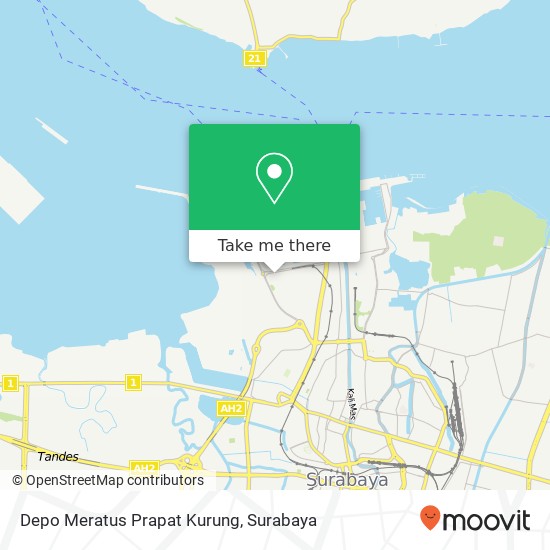 Depo Meratus Prapat Kurung map