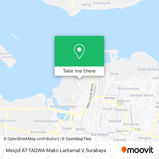 Mesjid AT-TAQWA Mako Lantamal V map
