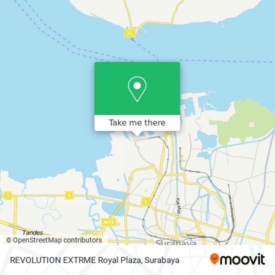 REVOLUTION EXTRME Royal Plaza map