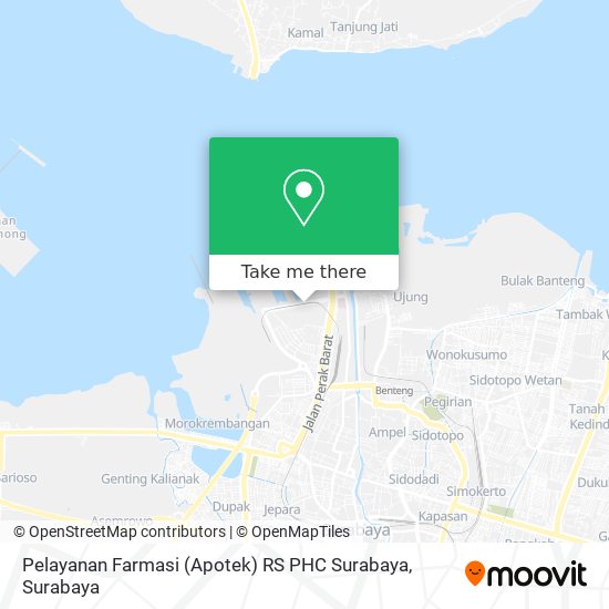 Pelayanan Farmasi (Apotek) RS PHC Surabaya map