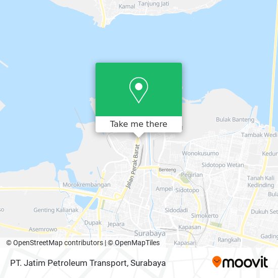 PT. Jatim Petroleum Transport map