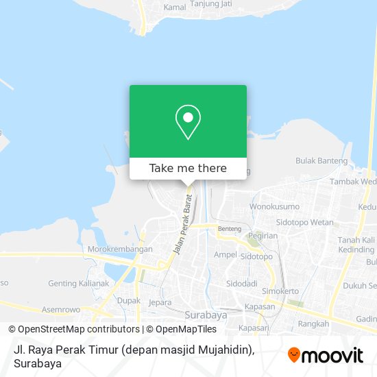 Jl. Raya Perak Timur (depan masjid Mujahidin) map