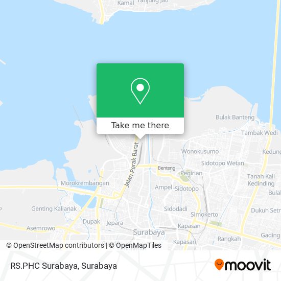 RS.PHC Surabaya map