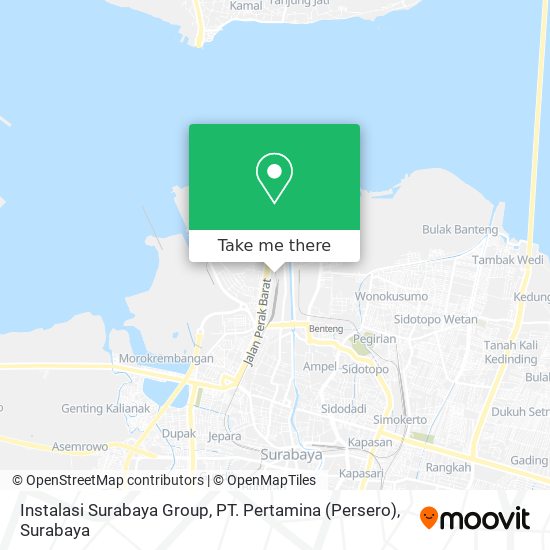 Instalasi Surabaya Group, PT. Pertamina (Persero) map