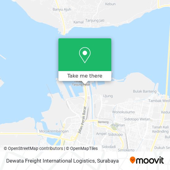Dewata Freight International Logistics map