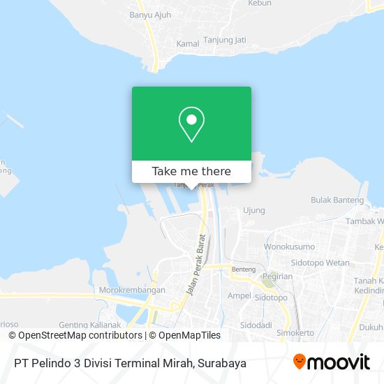 PT Pelindo 3 Divisi Terminal Mirah map