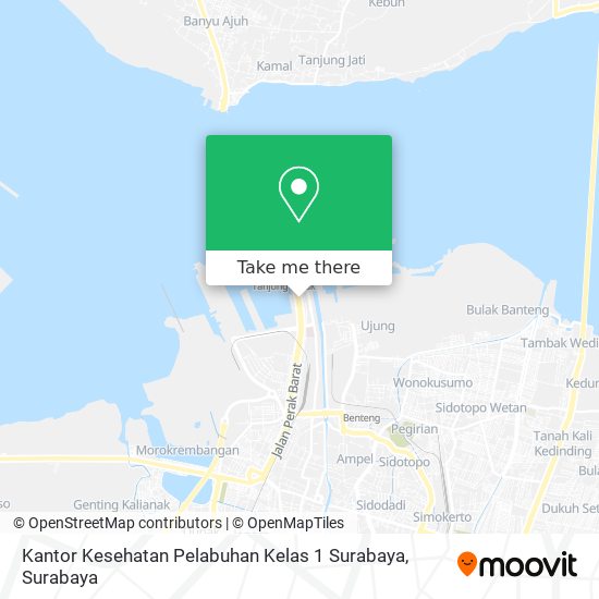 Kantor Kesehatan Pelabuhan Kelas 1 Surabaya map