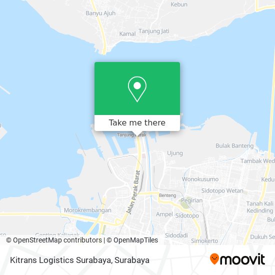Kitrans Logistics Surabaya map