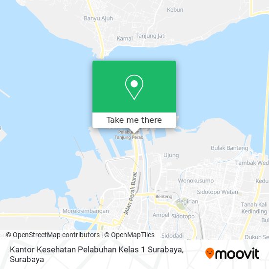 Kantor Kesehatan Pelabuhan Kelas 1 Surabaya map