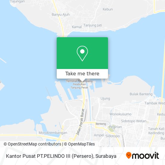 Kantor Pusat PT.PELINDO III (Persero) map
