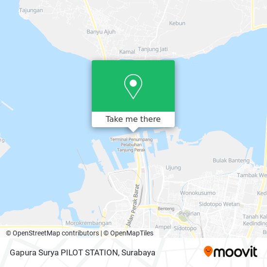 Gapura Surya PILOT STATION map