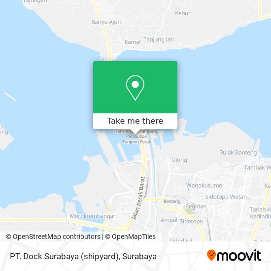 PT. Dock Surabaya (shipyard) map