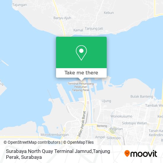 Surabaya North Quay Terminal Jamrud,Tanjung Perak map