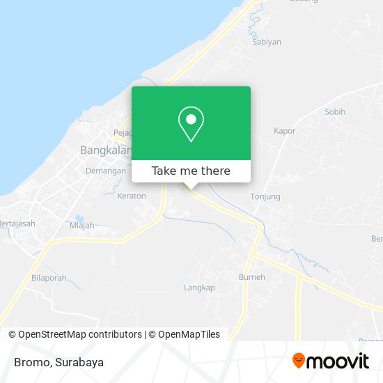 Bromo map