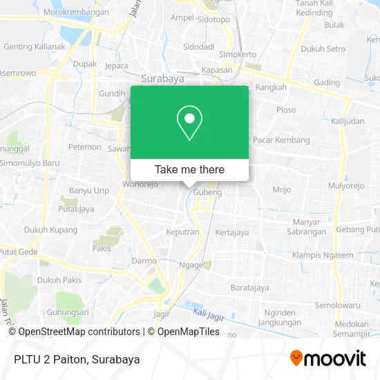 PLTU 2 Paiton map