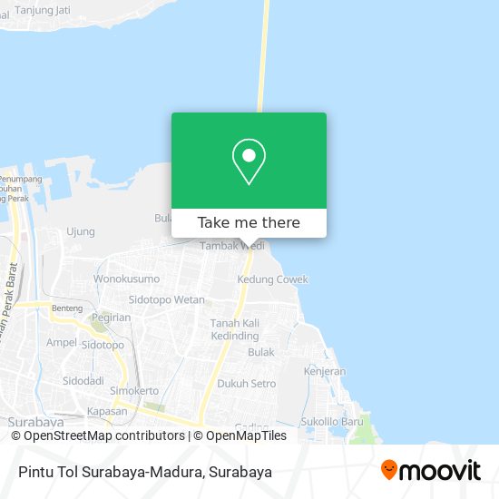 Pintu Tol Surabaya-Madura map