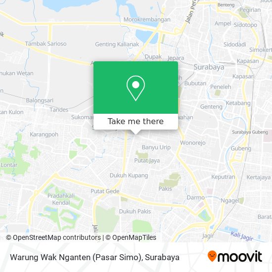 Warung Wak Nganten (Pasar Simo) map