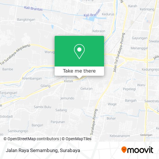 Jalan Raya Semambung map