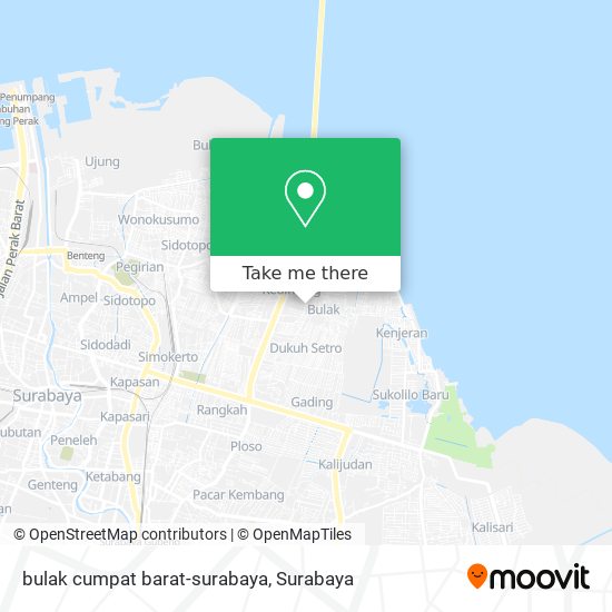 bulak cumpat barat-surabaya map