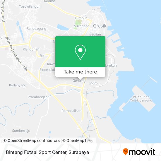 Bintang Futsal Sport Center map