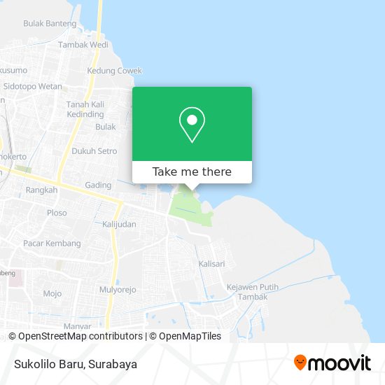 Sukolilo Baru map