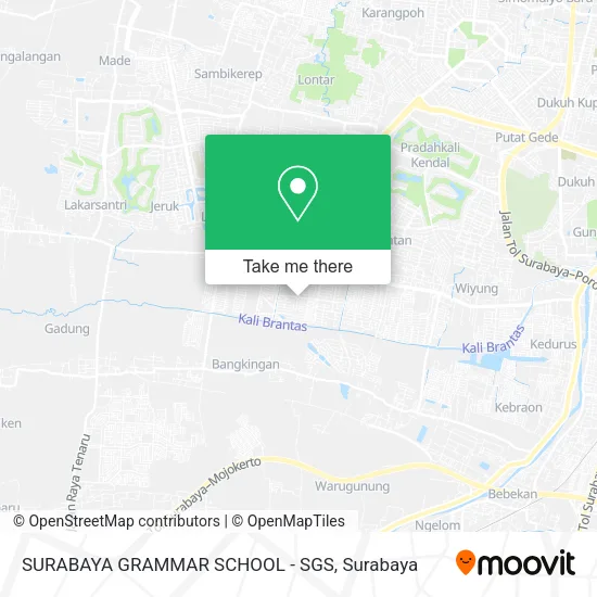 SURABAYA GRAMMAR SCHOOL - SGS map