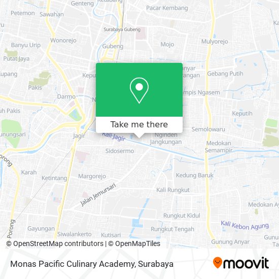 Monas Pacific Culinary Academy map