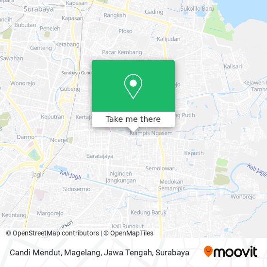 Candi Mendut, Magelang, Jawa Tengah map