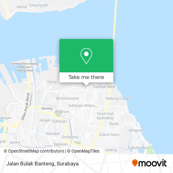Jalan Bulak Banteng map
