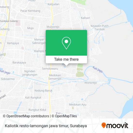 Kaliotik resto-lamongan jawa timur map