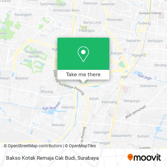 Bakso Kotak Remaja Cak Budi map