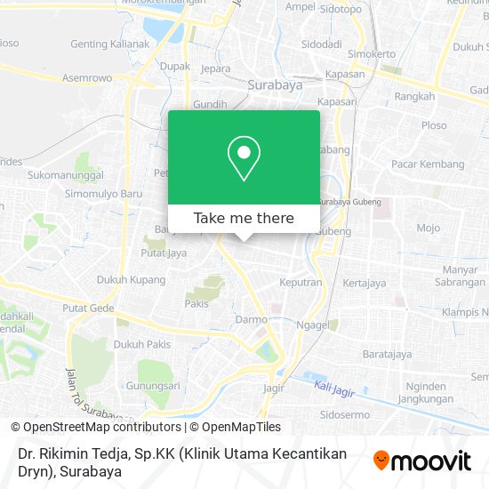 Dr. Rikimin Tedja, Sp.KK (Klinik Utama Kecantikan Dryn) map