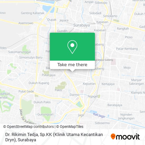 Dr. Rikimin Tedja, Sp.KK (Klinik Utama Kecantikan Dryn) map