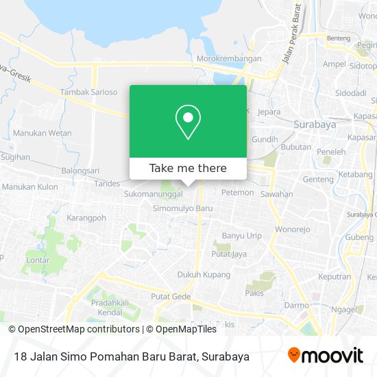 18 Jalan Simo Pomahan Baru Barat map