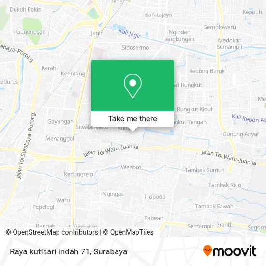 Raya kutisari indah 71 map