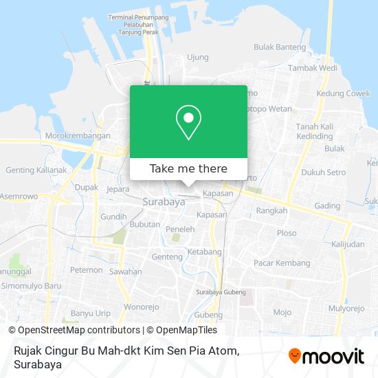 Rujak Cingur Bu Mah-dkt Kim Sen Pia Atom map